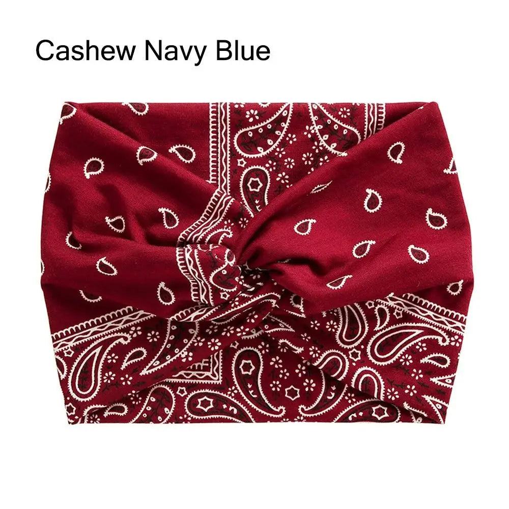 Twisted Extra Wide Turban Workout Headband for Women
