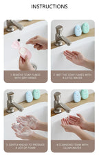 50/150Pcs Travel Soap Sheets Portable Soap Paper Bath Hand Outdoor Travel Cleaning Soap Sheet Fragrance Foam Suitable Camping