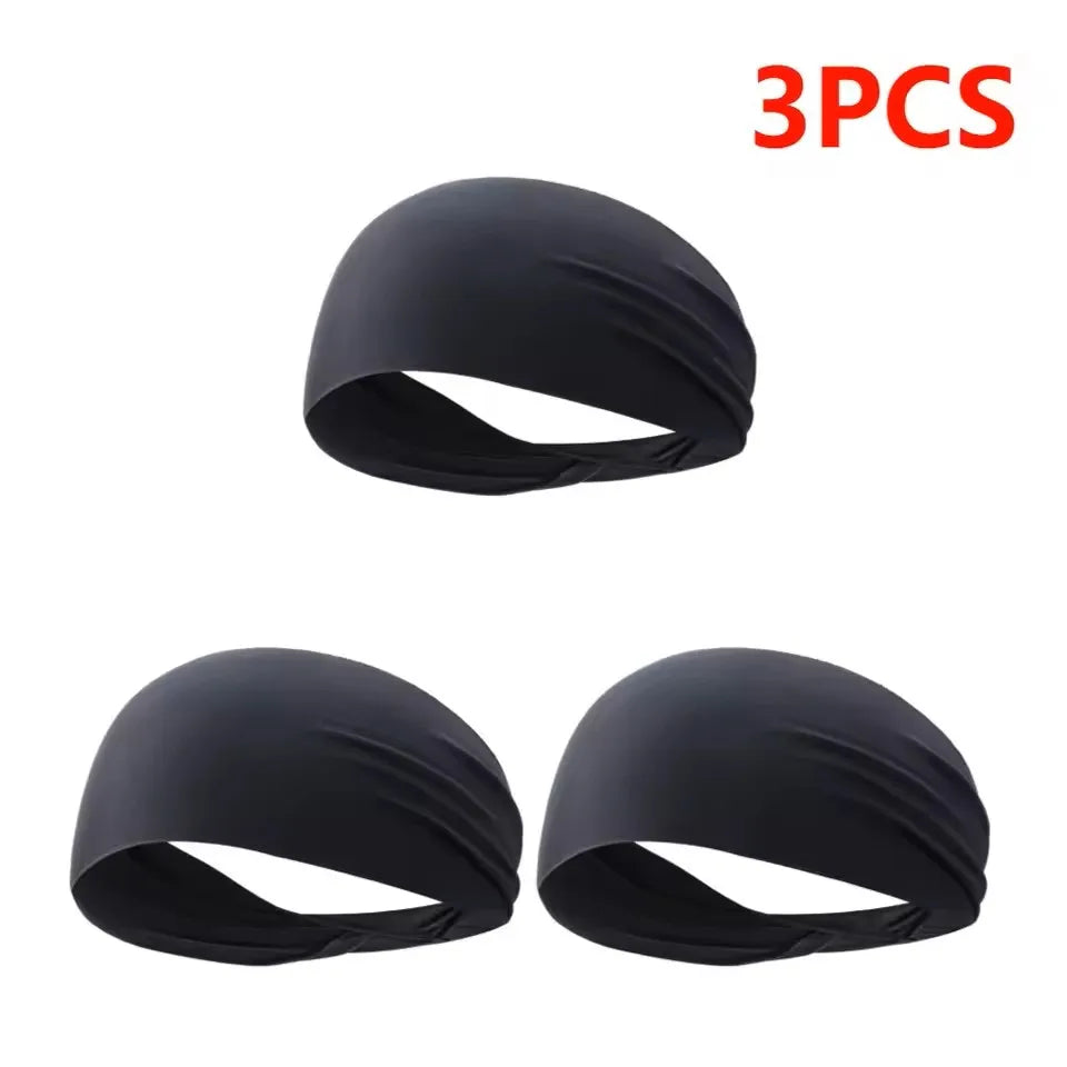 Elastic Sports Sweat Wicking Headband for Running & Yoga
