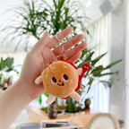 Fast Food Plush Keychain Set Burger & Fries Bag Charms
