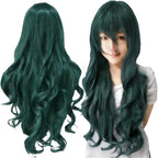 Synthetic Hair Pure White Lolita Long Cosplay Wig Curly Griffith Anime Wigs Halloween Inuyasha Costume Wig for Girl