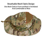 1pc/3pcs Camo Boonie Hat Sunscreen Breathable Bucket Hat Men's Outdoor Hiking Hunting Fishing Windproof Fisherman's Hat