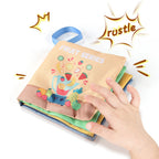 Soft 3D Touch & Feel Baby Cloth Book