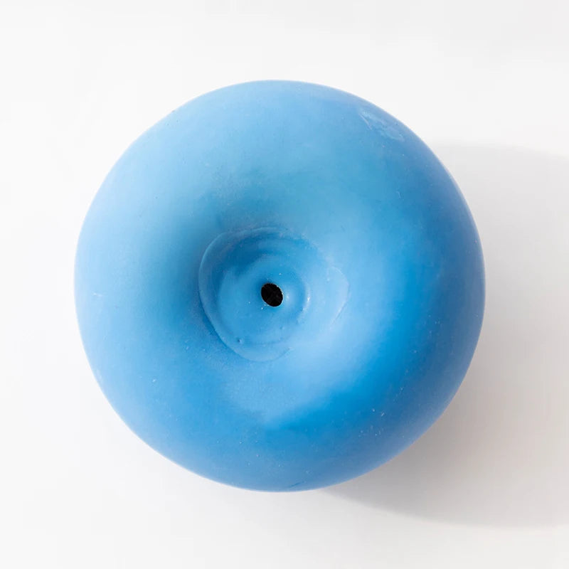 Squeaky Rubber Dog Ball for Interactive Chewing and Teeth Cleaning