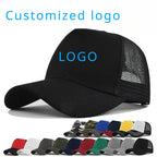 Custom Logo 5 Panel Mesh Baseball Cap for Outdoor Branding