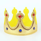 King Prince Cape Cosplay Costume with Crown – Royal Cloak Set