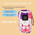 Portable USB Baby Bottle Warmer for Travel & Stroller