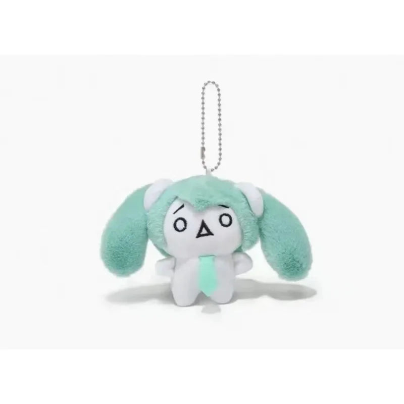 Hatsune Miku Plush Keychain Kawaii Anime Bag Charm