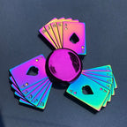 Rainbow Metal High-Speed Fidget Spinner