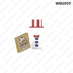 Horror Movie Mini Building Block Dolls Action Figures Bricks Assembly Assembly Toys for Children