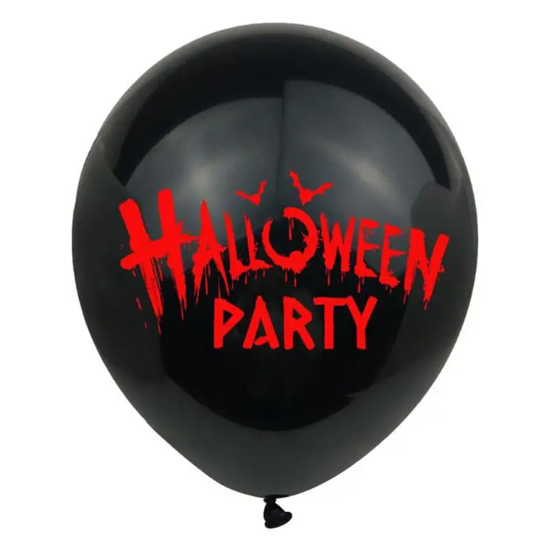 12pcs Halloween Ghost Balloons Spider Witch Bat Pumpkin Skeleton Horror Happy Halloween Party Decoration Carnival Party Supply