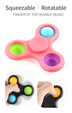 Multi-Color Hand Fidget Spinner Toy