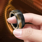Magnetic Fidget Spinner Ring Stress Relief Toy for Adults & Teens