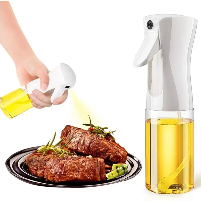 Dual-Use Oil Spray Bottle – Cooking Mister & BBQ Oil Brush