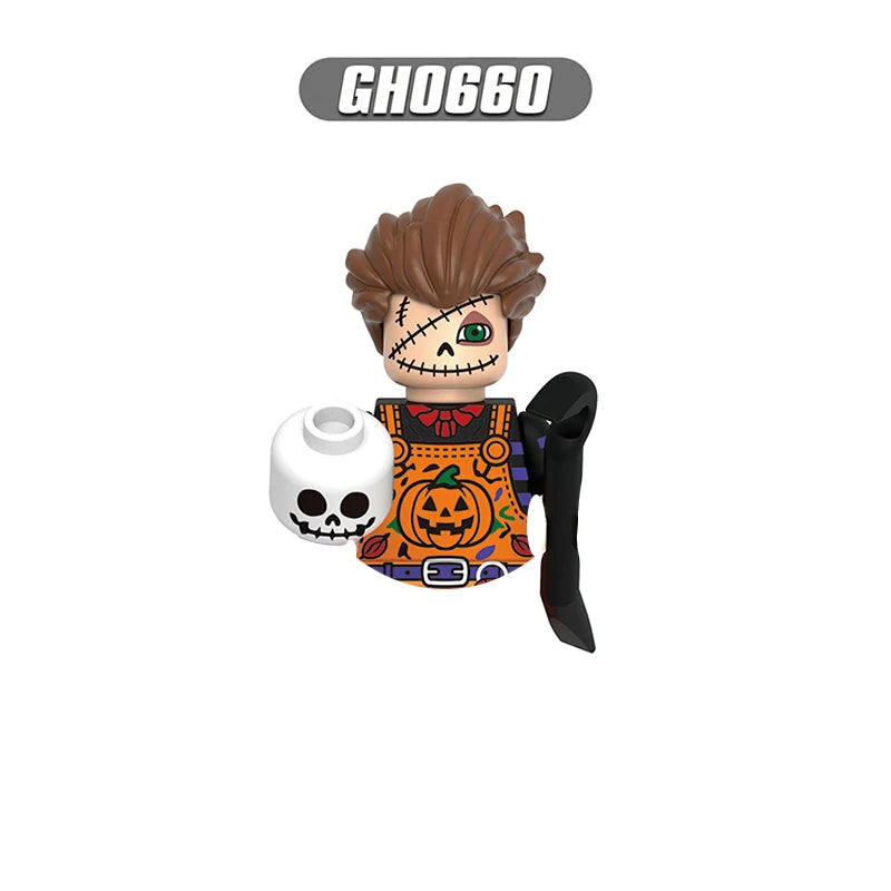 Halloween New Bricks Building Blocks Terrifier Death Megan Mini Figures Minifigures Toys Bricks Gifts For Children Adults