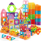 64-184PCS Kids Magnetic Building Blocks – STEM Construction Toy Set