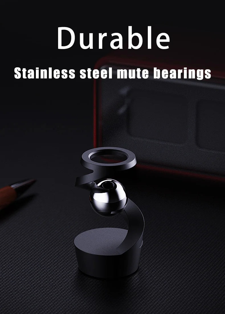 Suspended Spinning Top with Visual Effect Stress Relief Focus Tool Adults & Kids Suspended Gyroscope Fidget Spinner  Fidget toy