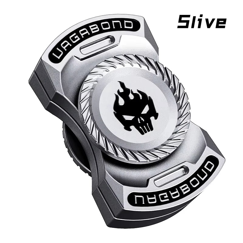 3-in-1 Skeleton Fidget Spinner Metal EDC Stress Relief Toy