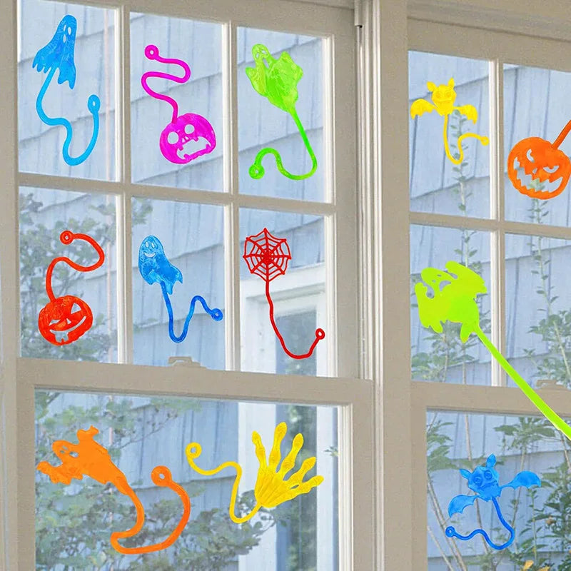 Stretching Sticky Spider Sticky s Party Favor for Kids TRP Material, Prizes for Classroom Halloween Party Decoration