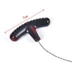 Portable Manual Steel Wire Chain Saw for Camping & Survival