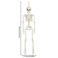 1pc Halloween Skull Skeleton 40cm Posable Skeleton Human Shape Bones Halloween Party Home Decorations Haunted House Horror Props