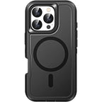 Premium Heavy Duty OTT Magnetic Armor Case For iPhone 18 17 16 15 14 Plus 13 Pro Max Anti-Slip Grip Charging Protect Cover Box