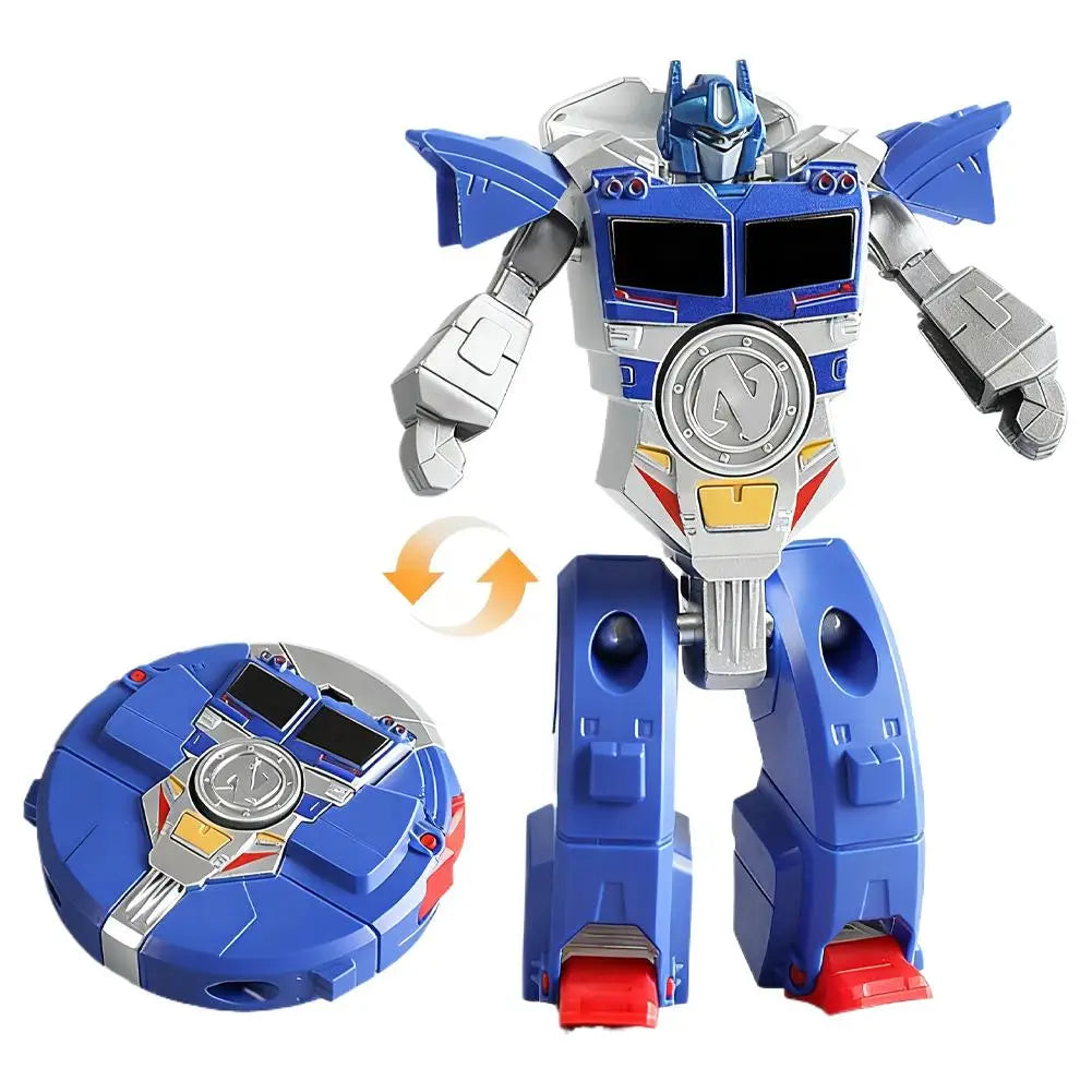 Creative Robot Transforming Fidget Spinner Stress Relief Toy
