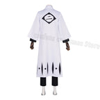 Aizen Sousuke Cosplay Costume Wig Bleach Cosplay Thousand Year Blood War Gotei 13 Team 5 Captain Robe Kimono Outfits Customize