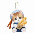 Mofusand Travel Plush Keychain Anime Cat Bag Charm Gift Toy