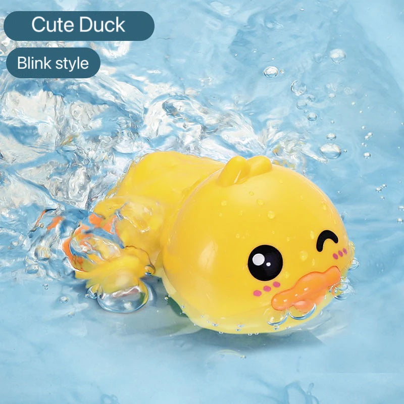 1 Pcs Bathing and Playing with Ducks Bathroom Parent Child Interaction Bathing and Swimming Toys