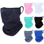 Summer Ice Silk Balaclava Face Mask for UV Outdoor Protection