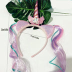 Unicorn Birthday Girl Headband for Kids
