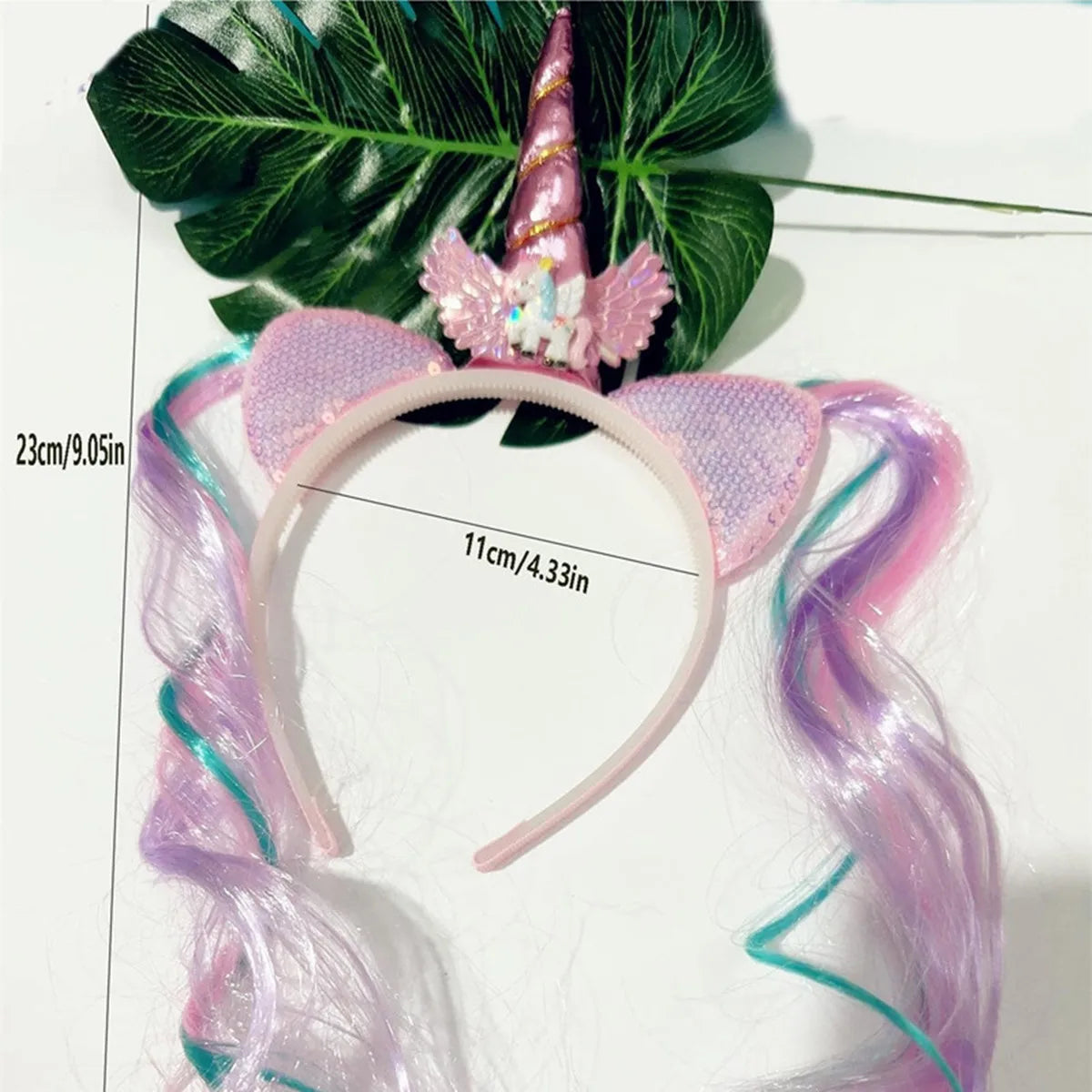 Unicorn Birthday Girl Headband for Kids