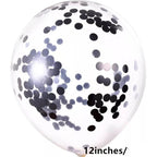 Gold Silver Confetti Balloons Glitter Sequin Globos Helium Balloon Birthday Party Halloween Christmas Party  Wedding Decorations