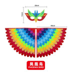 Kids Bird Cosplay Costume Wings Cape with Mask – Animal Outfit