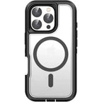 Premium Heavy Duty OTT Magnetic Armor Case For iPhone 18 17 16 15 14 Plus 13 Pro Max Anti-Slip Grip Charging Protect Cover Box