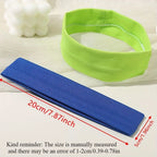 Elastic Knitted Sports Headband for Women – Soft Stretch Hair Band
