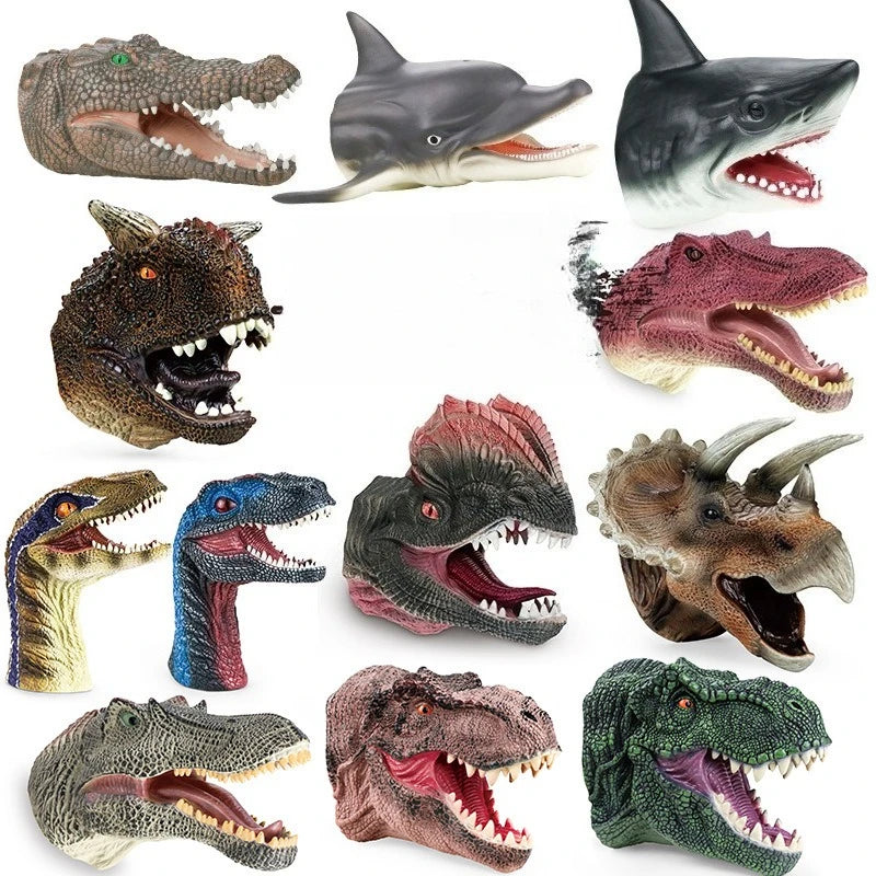 Realistic Dinosaur Hand Puppet Toy
