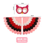 Kids Bird Cosplay Costume Wings Cape with Mask – Animal Outfit