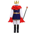 Boys King Carnival Costume 7 Piece – Royal Prince Outfit