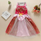 Girls Princess Costume Dress – Cinderella, Snow White & Rapunzel Outfit