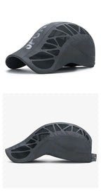 Quick Dry Mesh Flat Ivy Cap for Golf Driving and Outdoor Comfort
