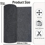 Large 40cm*3m Solid Color Protective Rug Suitable For Homes Bedrooms Living Rooms Offices Etc With A Thickened Design.