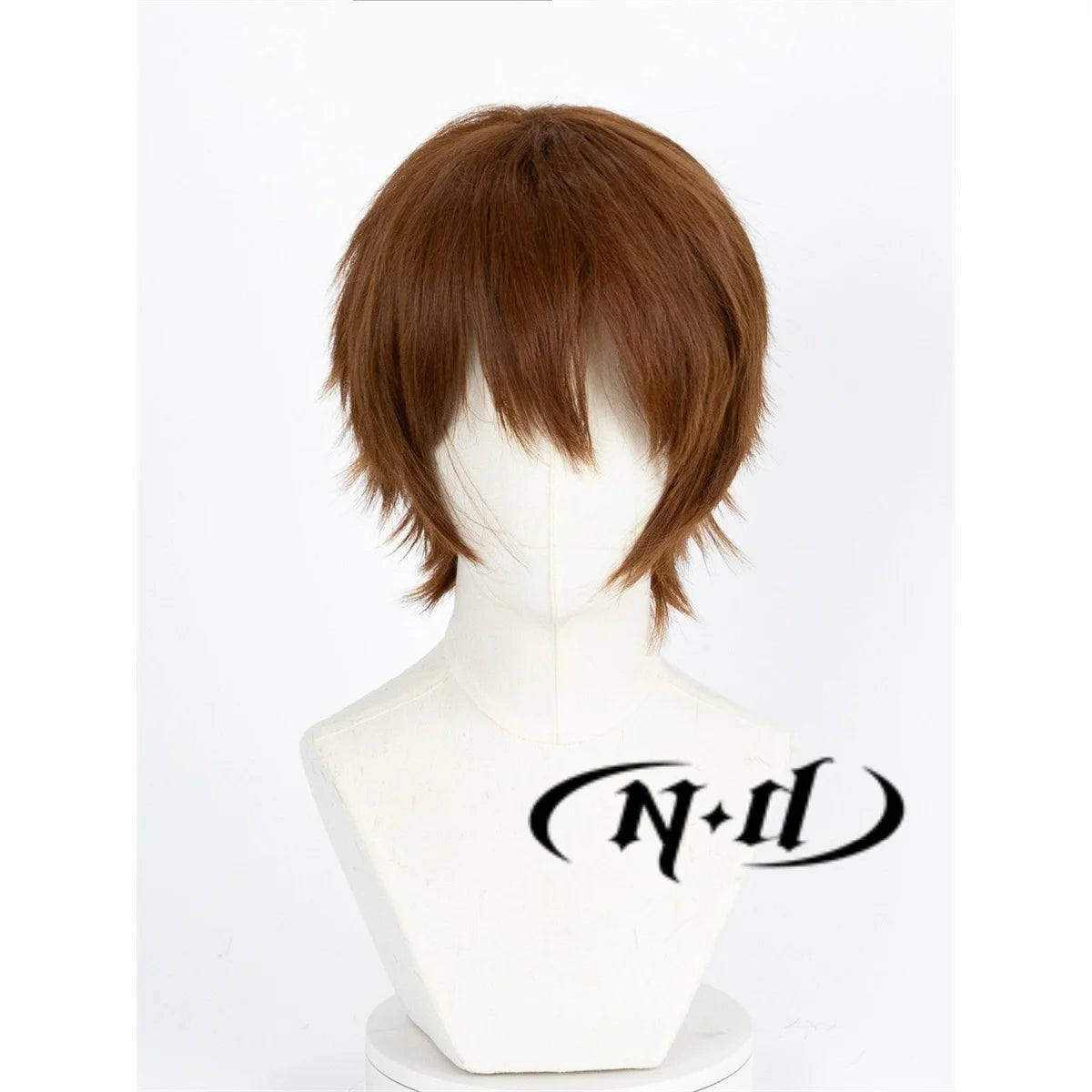ND Light Yagami Cosplay Wig Anime Death Note Cosplay Light-brown Hair for Halloween Theme Costume High Quality Kanekalon Hair