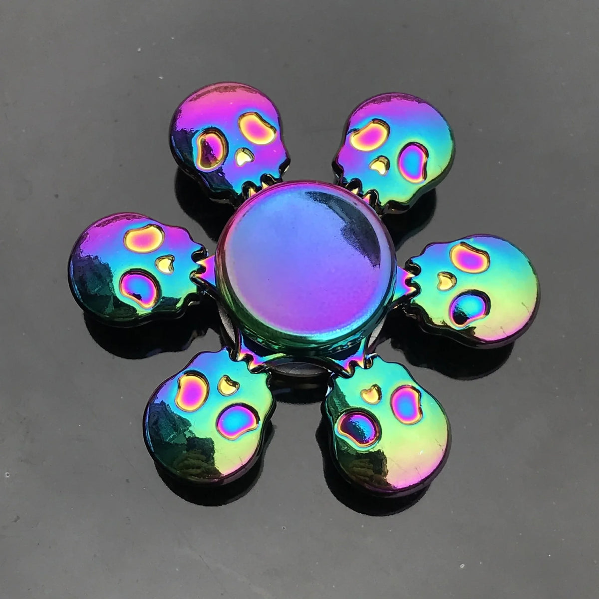 Colorful Metal Fidget Spinner – Stress Relief Toy
