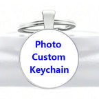 Custom logo keychai， Customized photos, family portrait photos