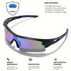 UV400 Wrap Around Sports Sunglasses for Men & Women