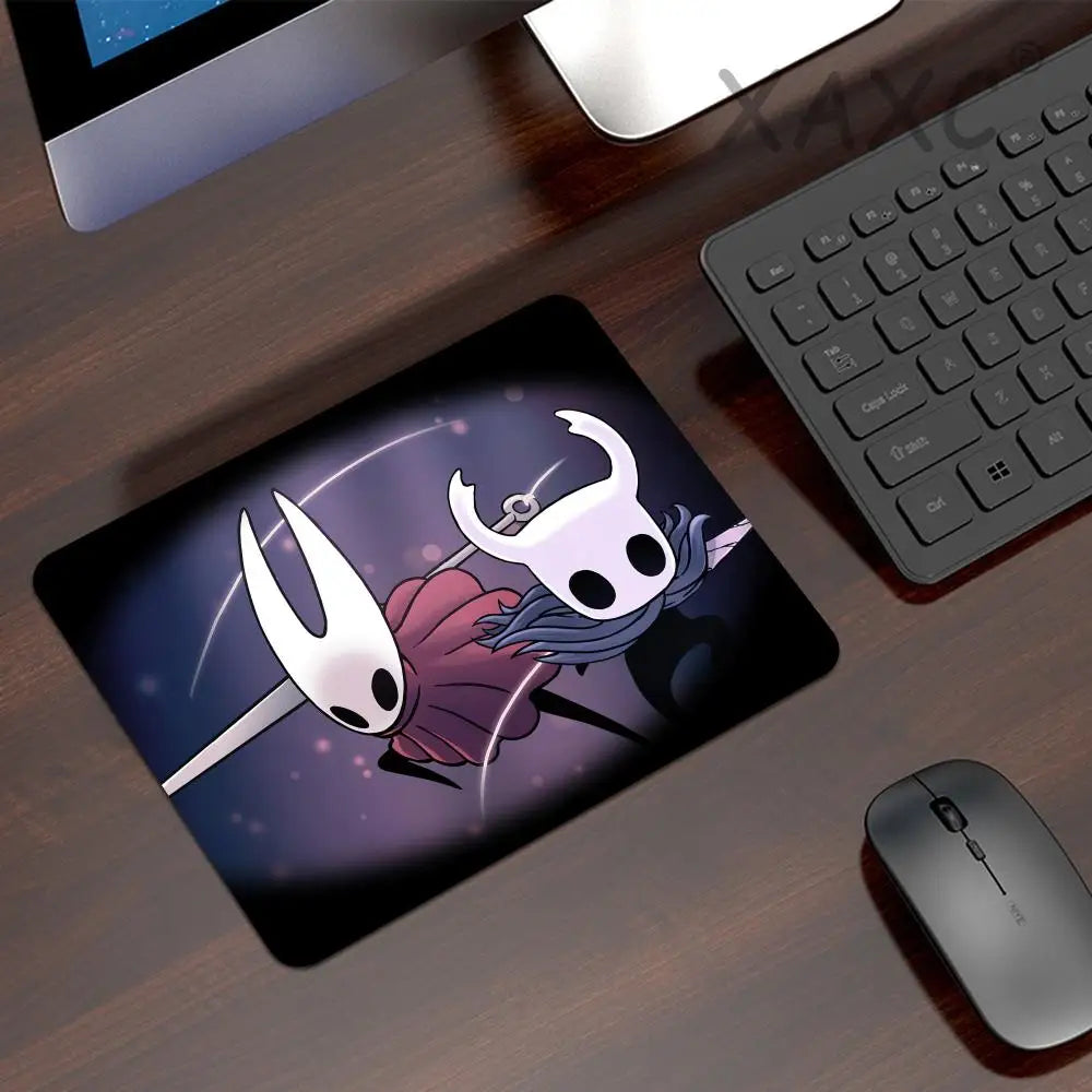 Hollow Knight Anime Game Mouse Pad For Small Size Gaming Mouse Pad Gamer Company Keyboard Mouse Mats Carpet Computer Desk Mats