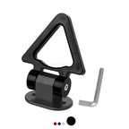 2 Designs Car Styling Trailer Hooks Sticker Decoration Car Auto Rear Front Trailer Simulation Racing Ring Vehicle Towing Hook
