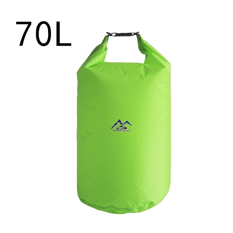 Waterproof Dry Bag Large Capacity Roll Top Storage for Camping Hiking & Water Sports